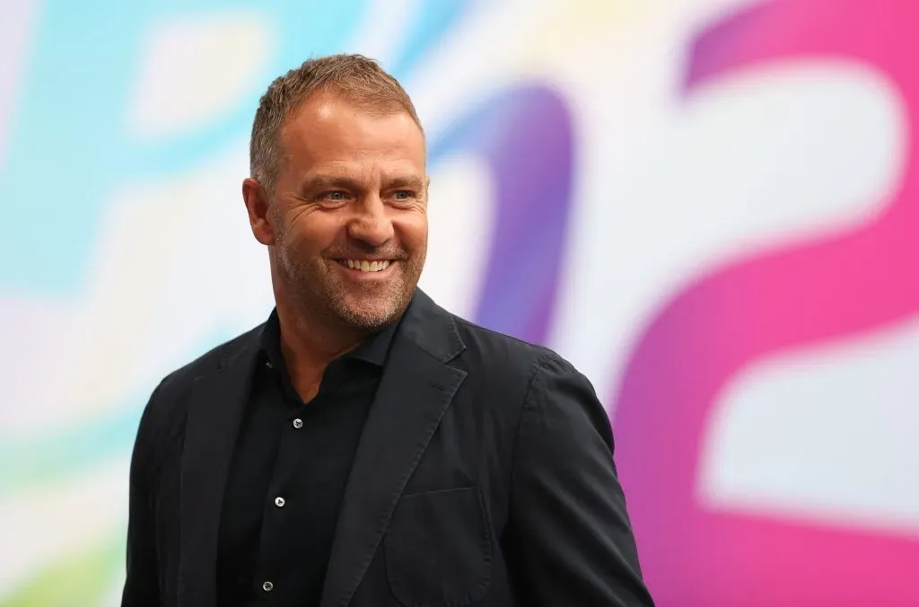 Hansi Flick nos tempos de Bayern. (Photo by Martin Rose/Getty Images)