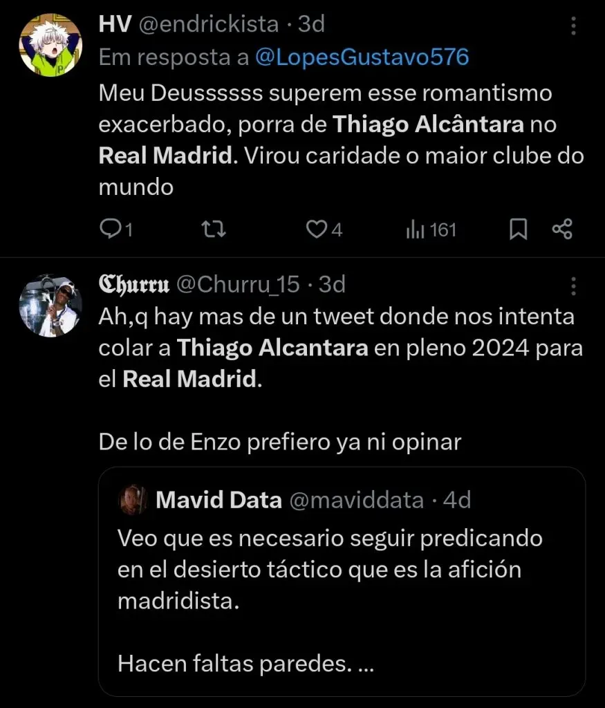 Repercussão via Twitter