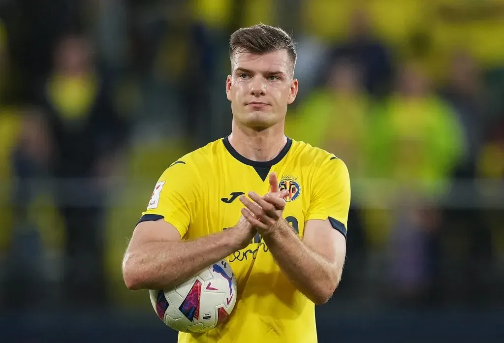 Sorloth marcou quatro gols contra o Real Madrid em uma das últimas rodadas da La Liga. Foto: Alex Caparros/Getty Images.