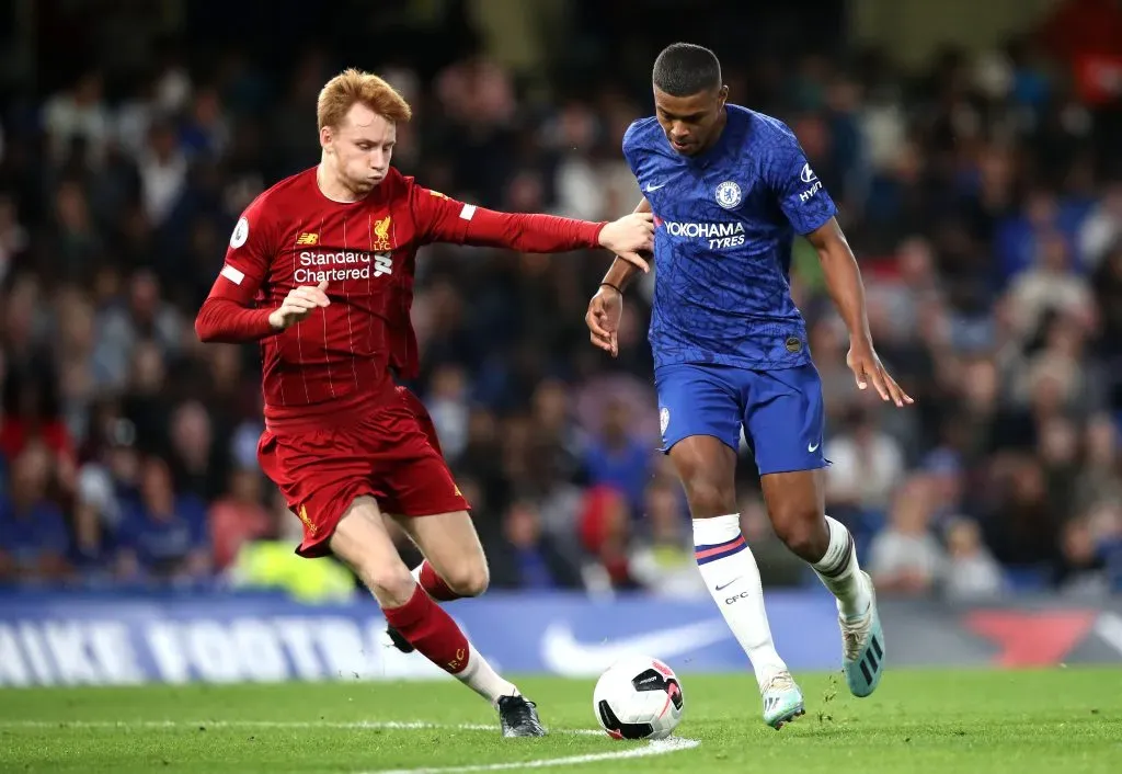 Sepp Van Den Berg of Liverpool (Photo by Alex Pantling/Getty Images)