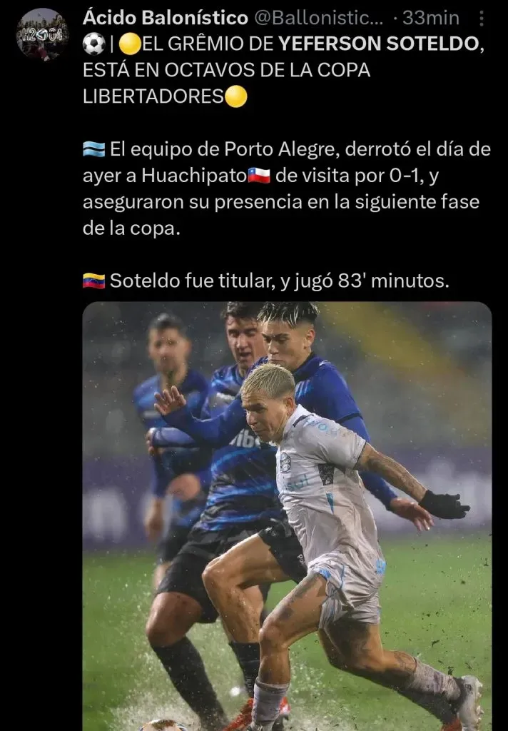 Repercussão via Twitter