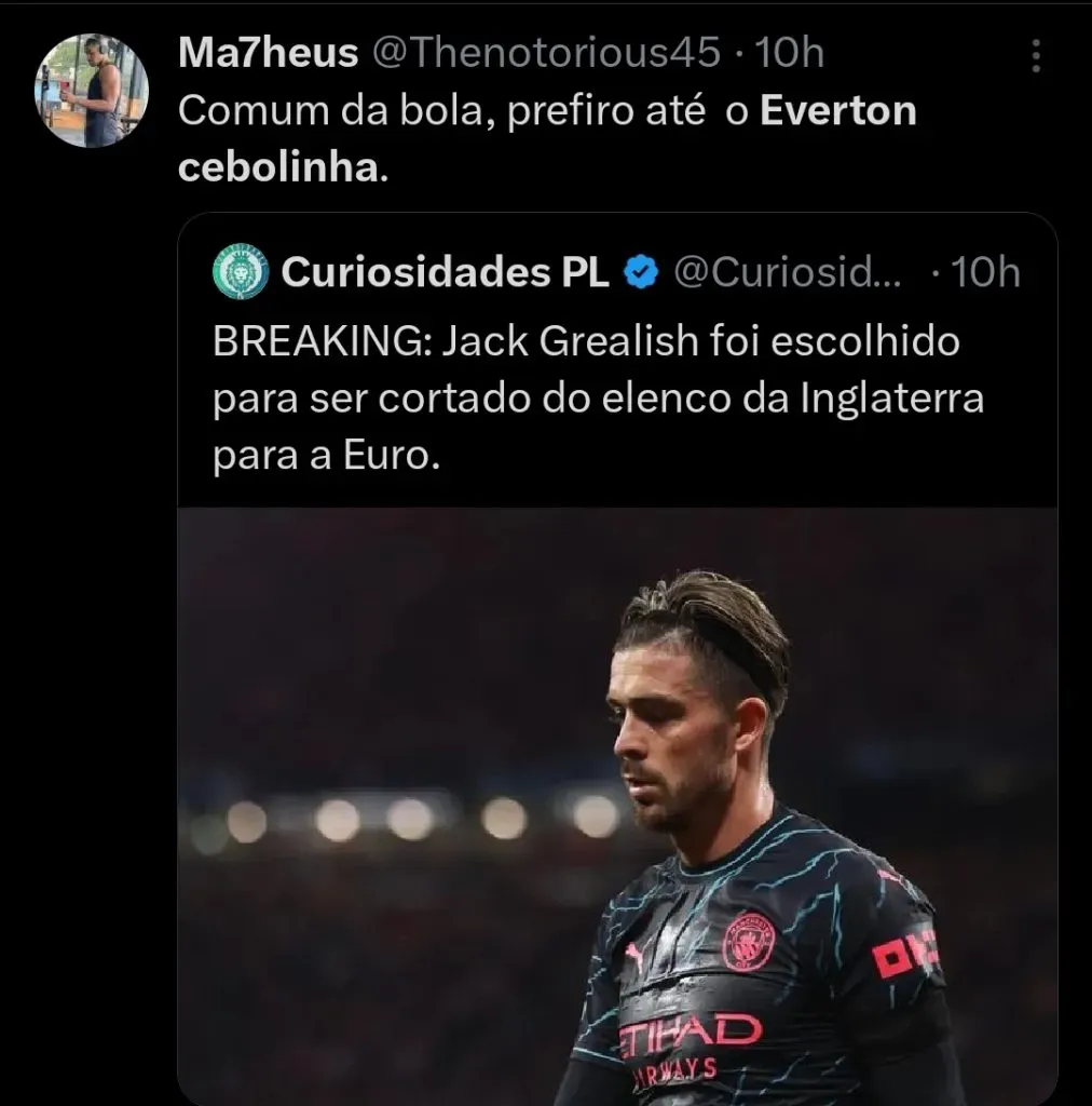 Repercussão via Twitter