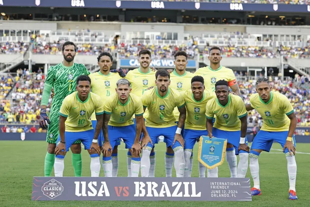 Seleção Brasileira contra os Estados United | Foto: Rafael Ribeiro/CBF