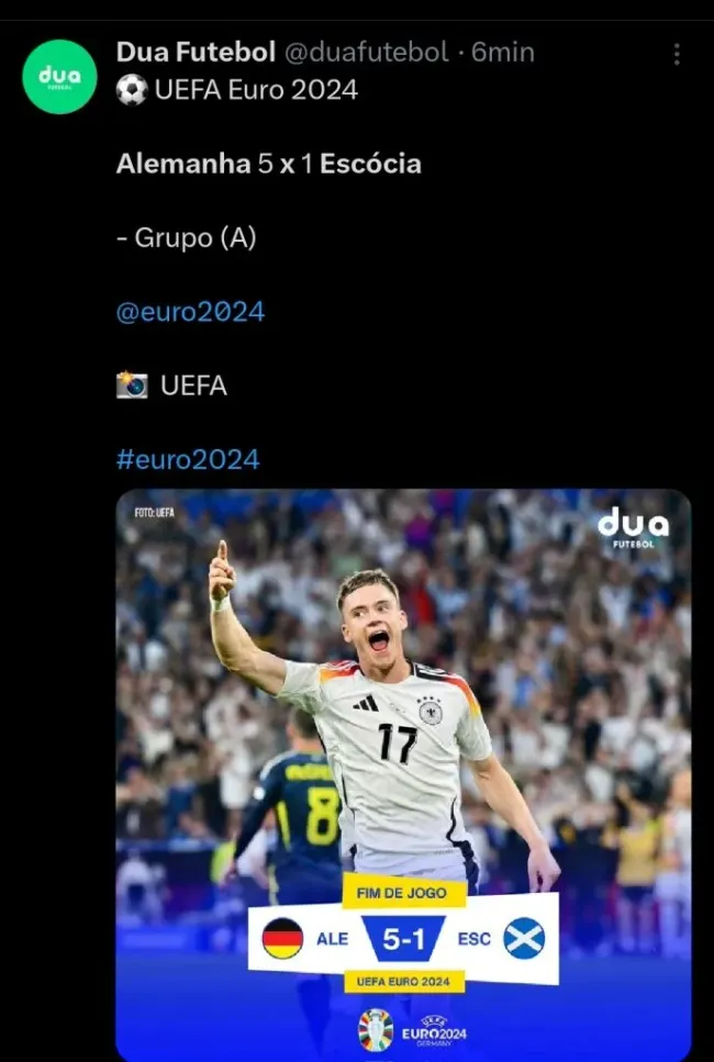 Repercussão via Twitter