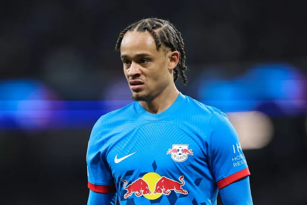 Xavi Simons pelo RB Leipzig. (Photo by Gonzalo Arroyo Moreno/Getty Images)