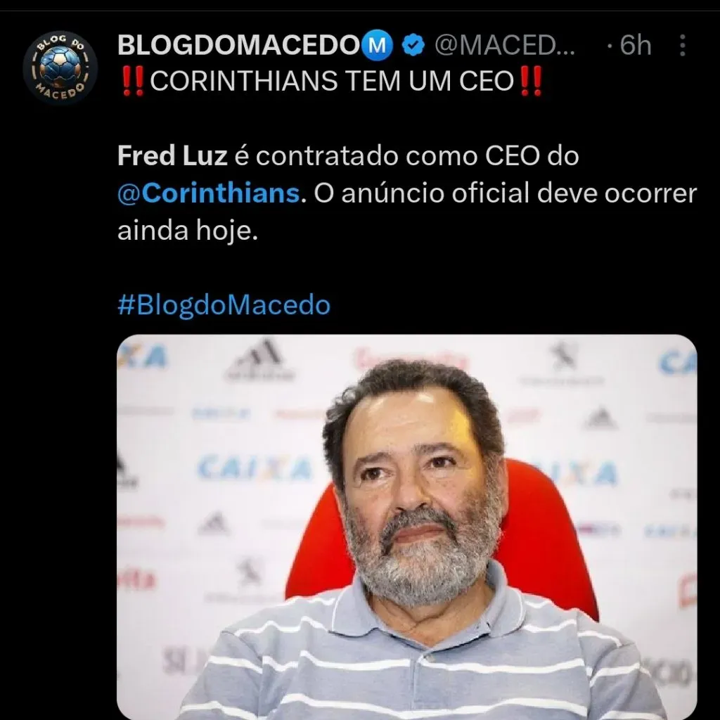 Blog do Macedo via Twitter