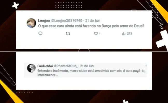 Torcedores comentam sobre a situação de Lenglet no BARCELONA