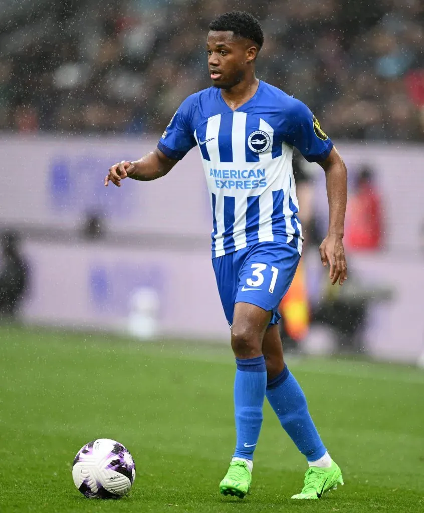 Ansu Fati esteve emprestado ao Brighton na última temporada (Photo by Gareth Copley/Getty Images)
