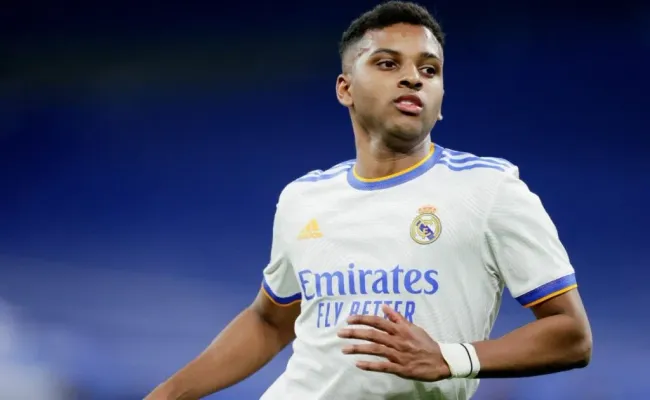 Rodrygo pelo Real Madrid