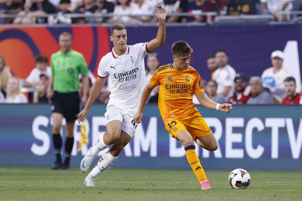 Arda Güler na última partida do Real Madrid. Foto: IMAGO / Icon Sportwire