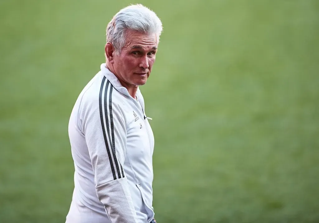 Jupp Heynckes como treinador do Bayern de Munique. (Photo by Aitor Alcalde/Getty Images)