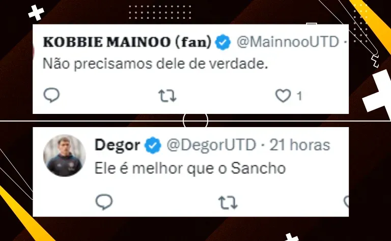 Torcida do Manchester United comenta sobre Sterling