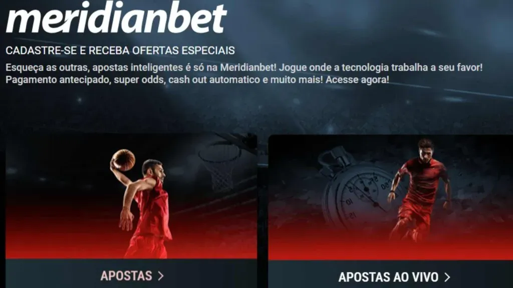Meridianbet conta com plataforma fácil de usar (Reprodução)