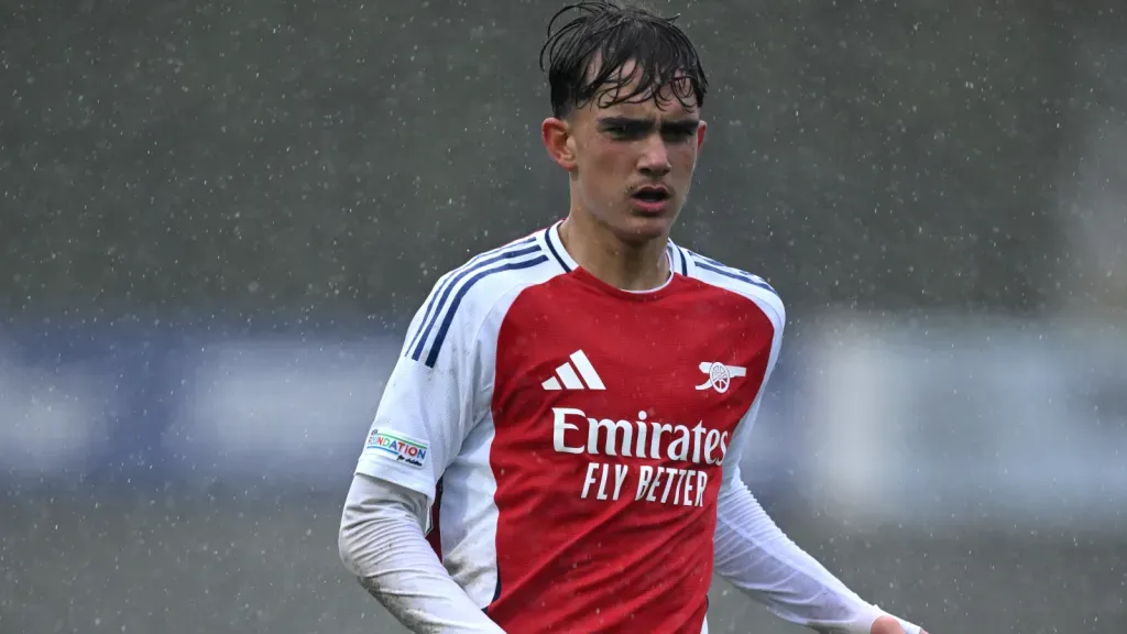 Max Dowman vem se destacando muito na base dos Gunners (Foto: Justin Setterfield/Getty Images)