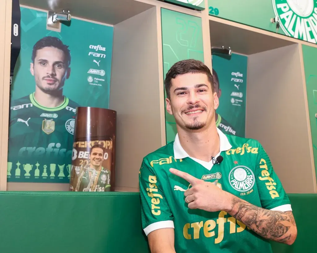 Rômulo aguarda novas chances no Palmeiras (Foto: Fabio Menotti/Palmeiras/Divulgação)