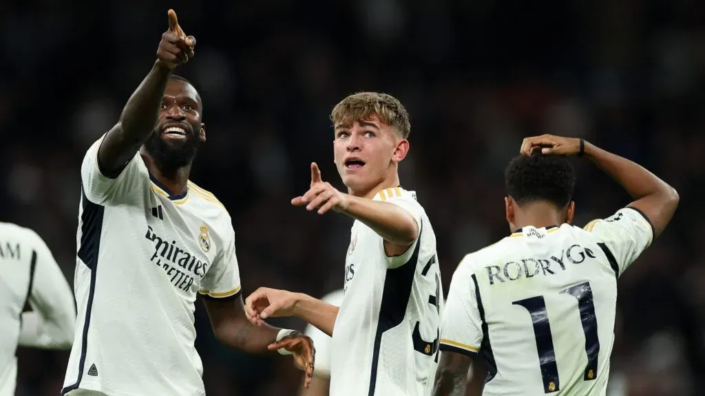 Rudiger e Nico Paz (Photo by Florencia Tan Jun/Getty Images)