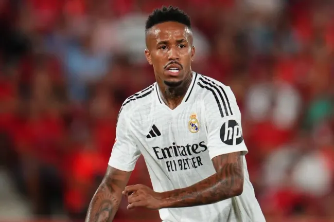 Éder Militão em ação pelo Real Madrid. (Foto: Imago)