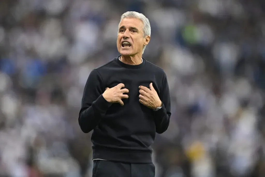 Luís Castro pelo Al-Nassr. (Photo by Michael Regan/Getty Images)