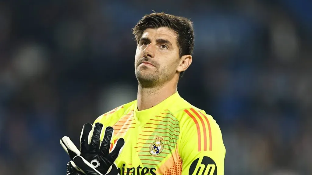Courtois sofreu nova lesão no Real Madrid (Foto: IMAGO / AFLOSPORT)