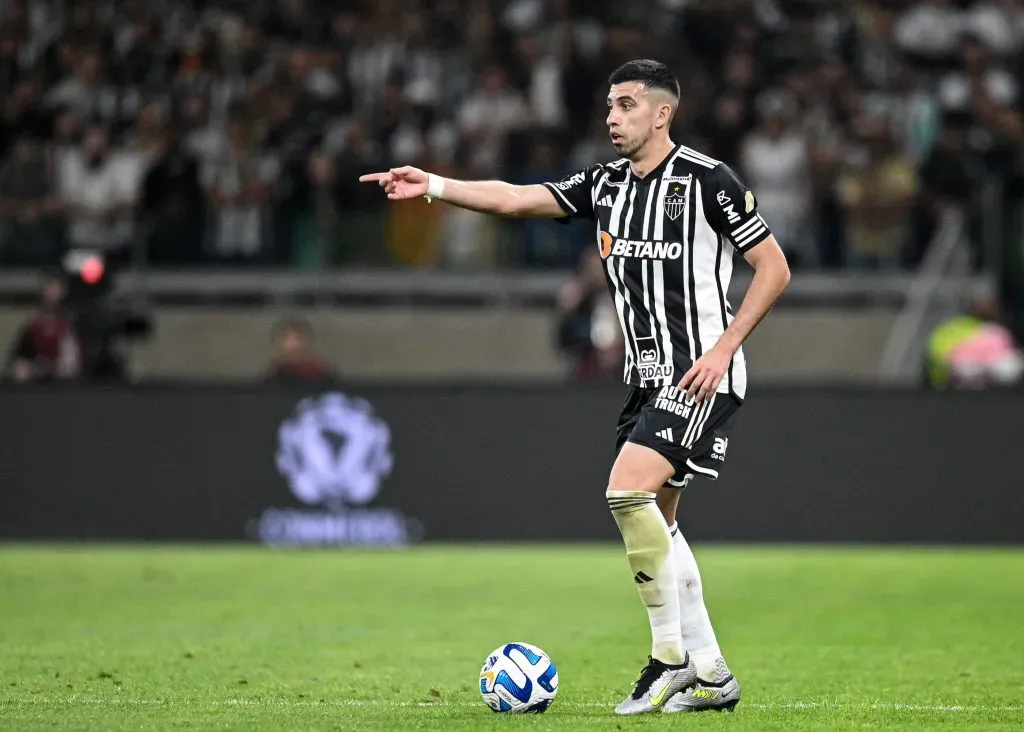 Rodrigo Battaglia com a camisa do Altlético-MG. Foto: IMAGO.
