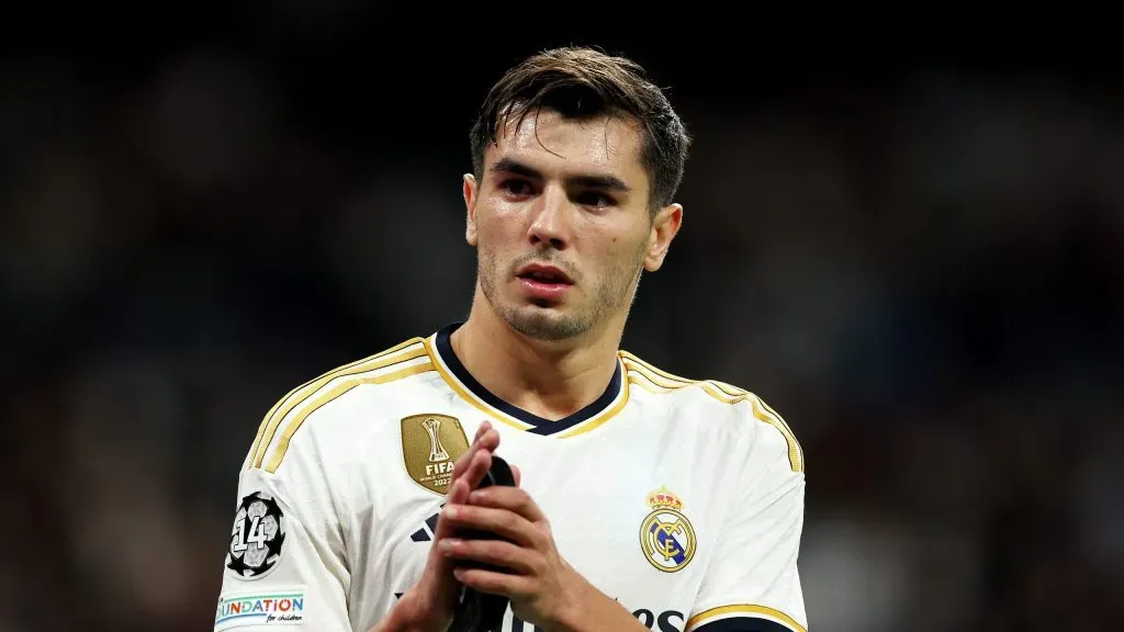 Brahim Díaz, jogador do Real Madrid. (Photo by Florencia Tan Jun/Getty Images)
