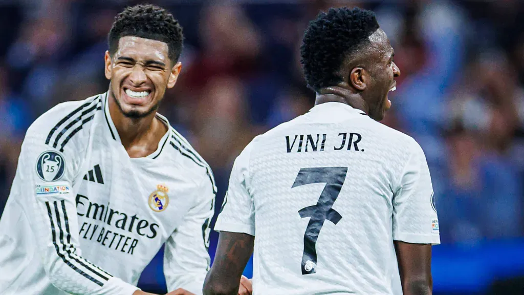 Vinicius Júnir e Jude Bellingham (FOTO IMAGO Revierfoto)