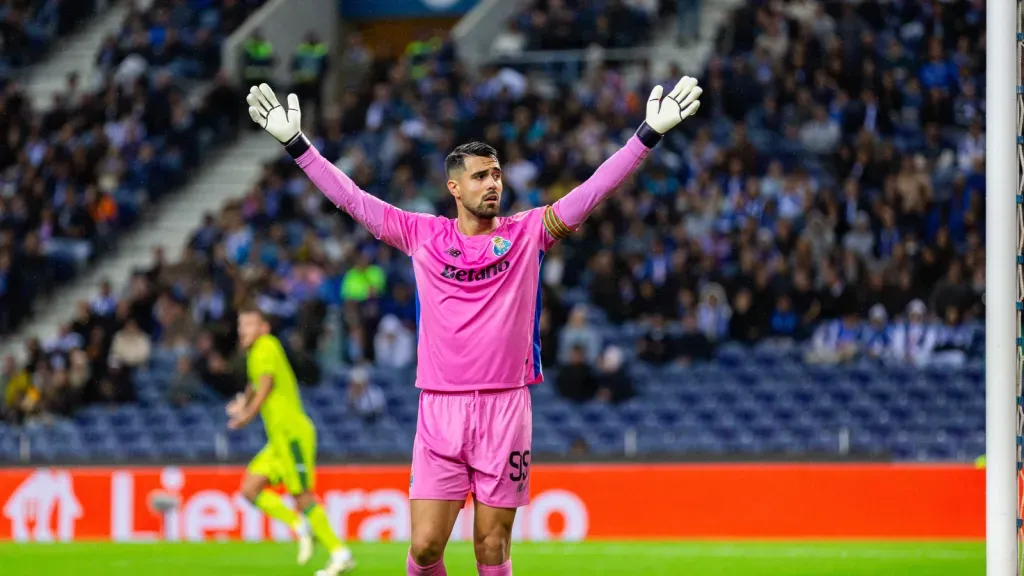 Diogo Costa em partida pelo Porto (Foto: IMAGO / SOPA Images)