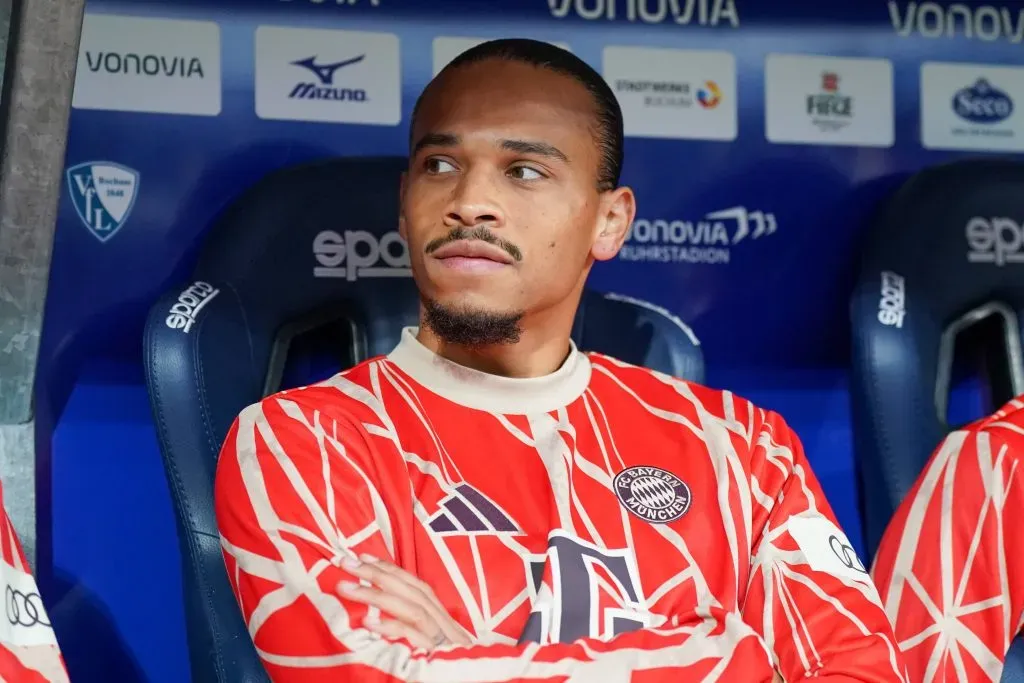 Arsenal trabalha em um acordo para contratar Leroy Sané, do Bayern de Munique, ao final de seu contrato. Foto: IMAGO / Steinsiek.ch