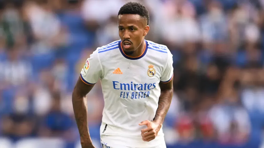 Éder Militão pelo Real Madrid. (Foto: David Ramos/Getty Images)