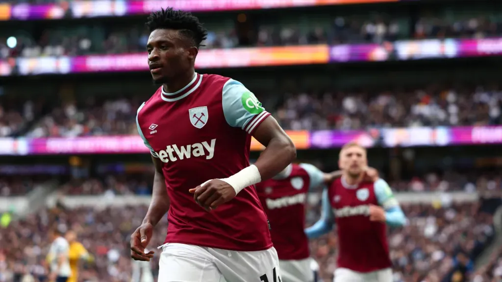 Mohammed Kudus em partida pelo West Ham (Foto: IMAGO / Action Plus)