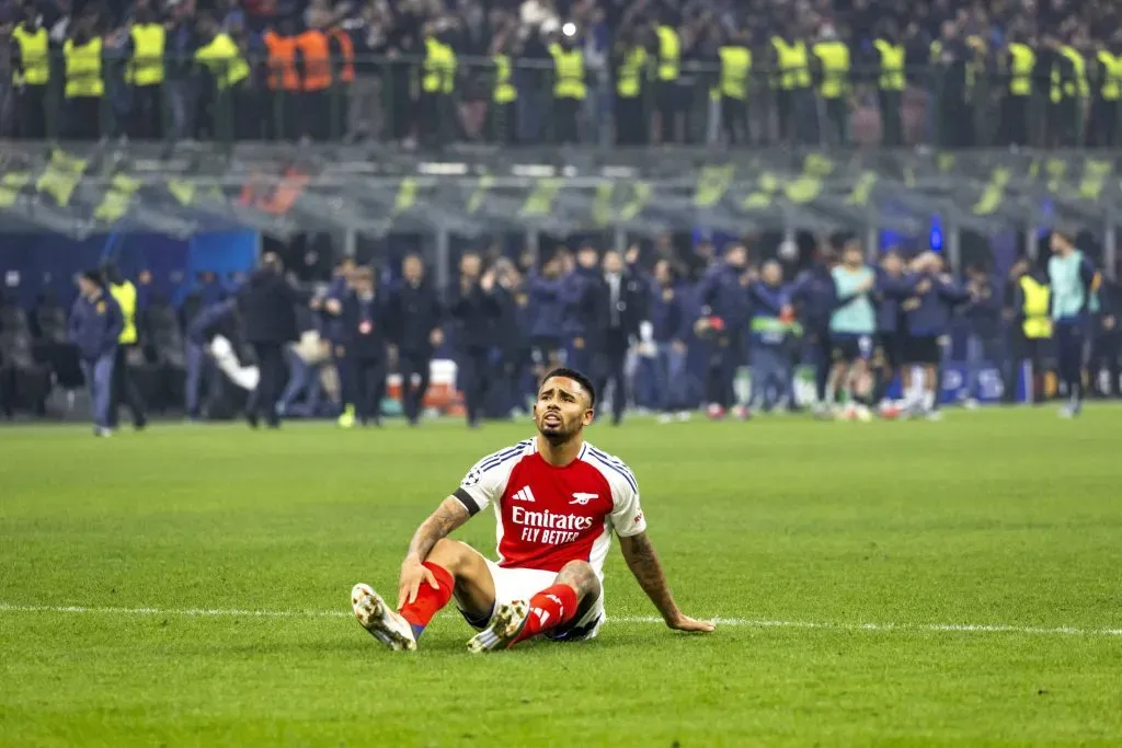 Gabriel Jesus vem sendo ligado a outros clubes para deixar o Arsenal. Foto: IMAGO / NurPhoto