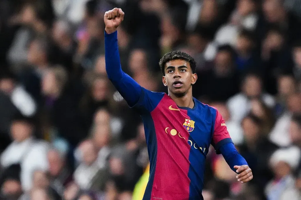 Lamine Yamal, craque do Barça em campo