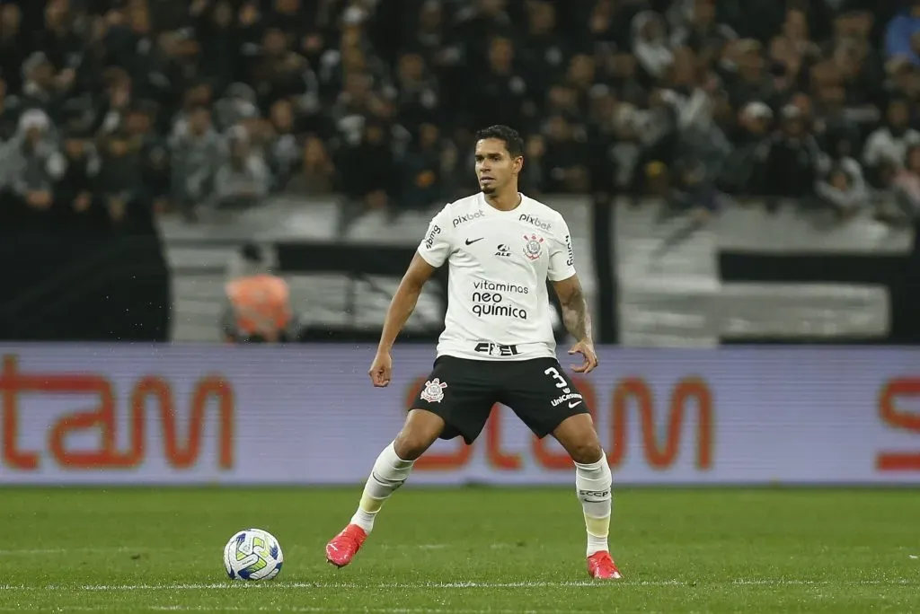 Lucas Veríssimo nos tempos de Corinthians (Photo by Ricardo Moreira/Getty Images)