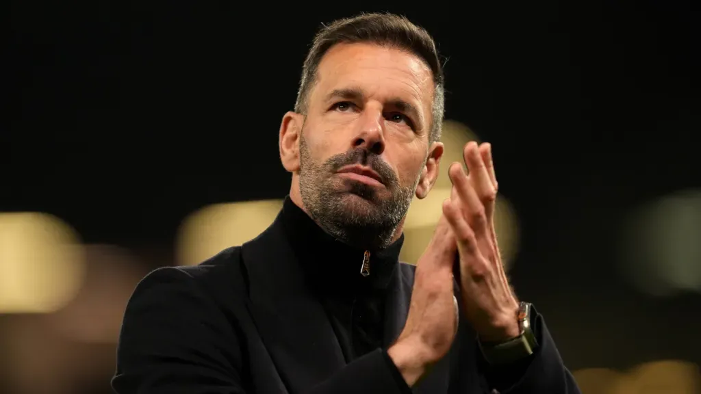 Ruud van Nistelrooy em partida como treinador do Manchester United (Foto: IMAGO / PA Images)