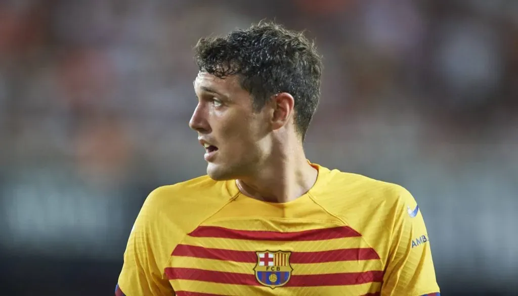Andreas Christensen em campo pelo Barcelona durante uma partida da La Liga (IMAGO SOPA Images)