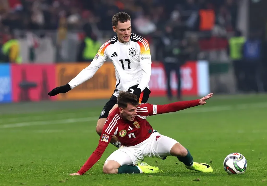 Wirtz em ação pela Alemanha. (Photo by Alexander Hassenstein/Getty Images)