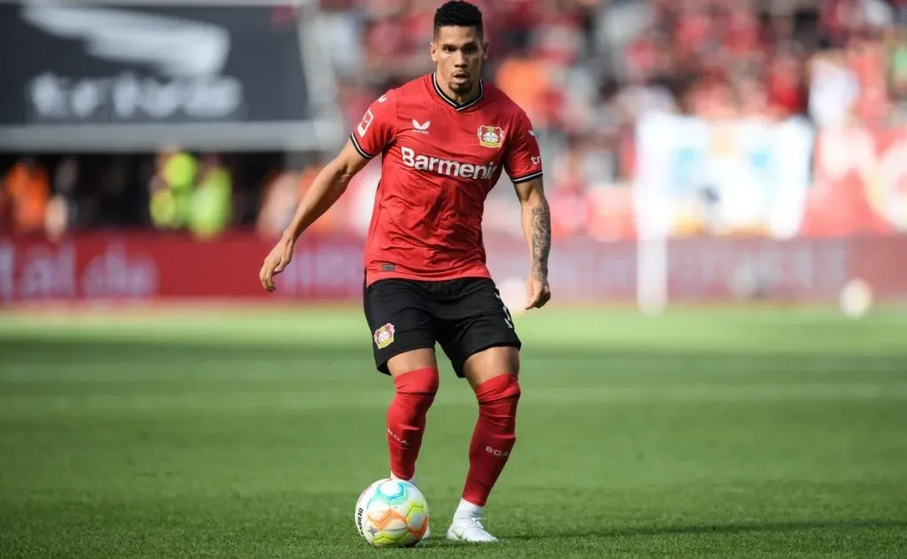 Paulinho nos tempos de Bayer Leverkusen. Foto: Getty Images