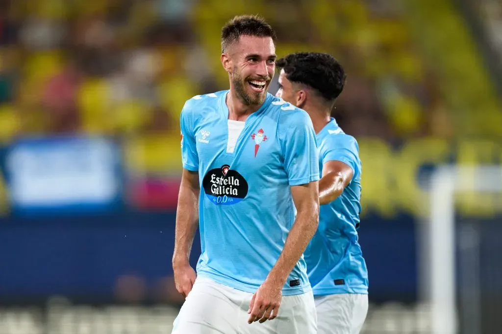 Mingueza em campo pelo Celta (Photo by Alex Caparros/Getty Images)