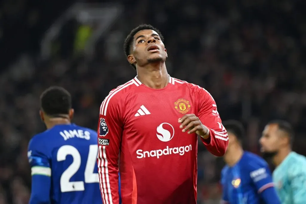 Segundo portal, Marcus Rashford pode deixar o clube se não melhorar seu desempenho. (Photo by Michael Regan/Getty Images)