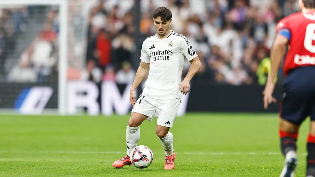 Brahim Díaz em partida pelo Real Madrid (Foto: IMAGO / AFLOSPORT)