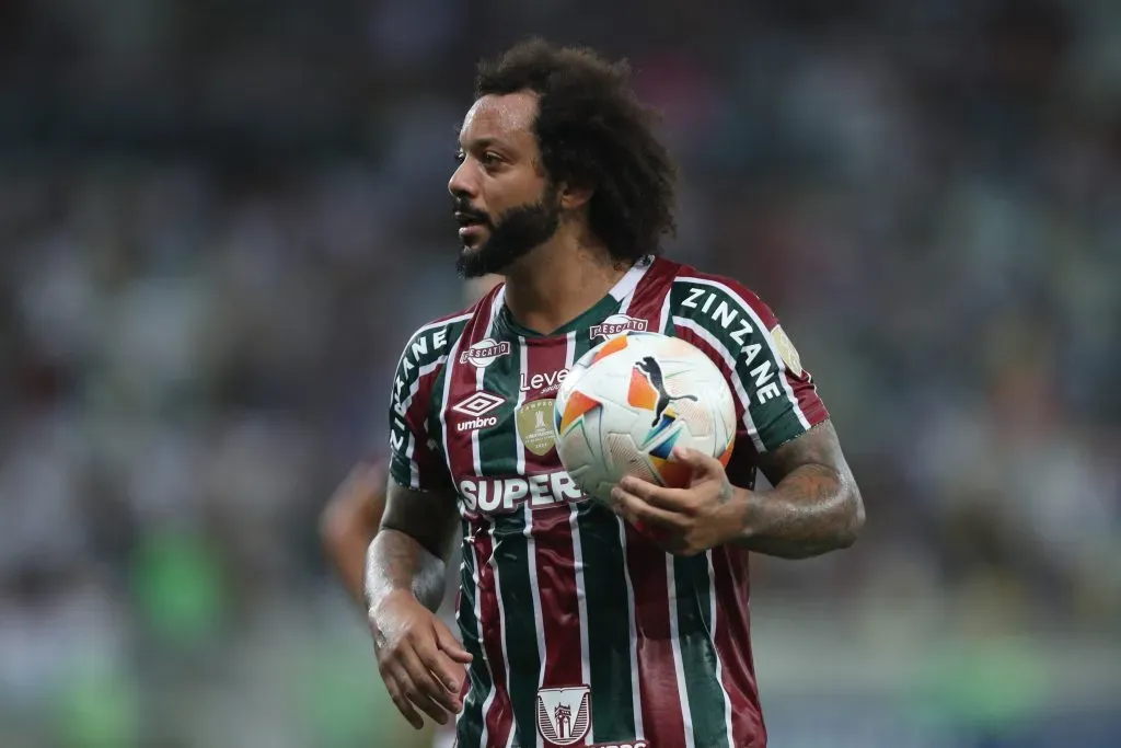 Marcelo nos tempos de Flu (Photo by Wagner Meier/Getty Images)