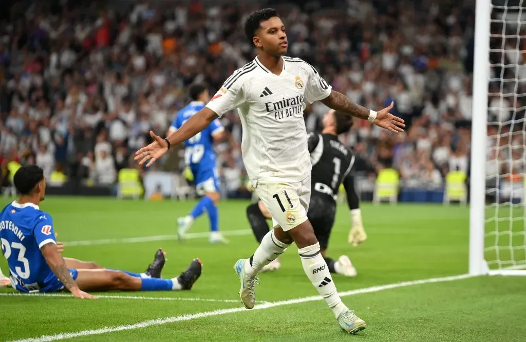Rodrygo pode deixar o Real Madrid (Photo by Denis Doyle/Getty Images)
