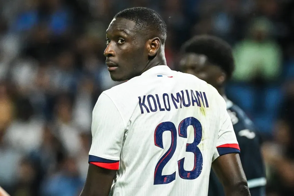 Kolo Muani, atacante do PSG, tem sido alvo de outras equipes. foto: IMAGO / ZUMA Press Wire