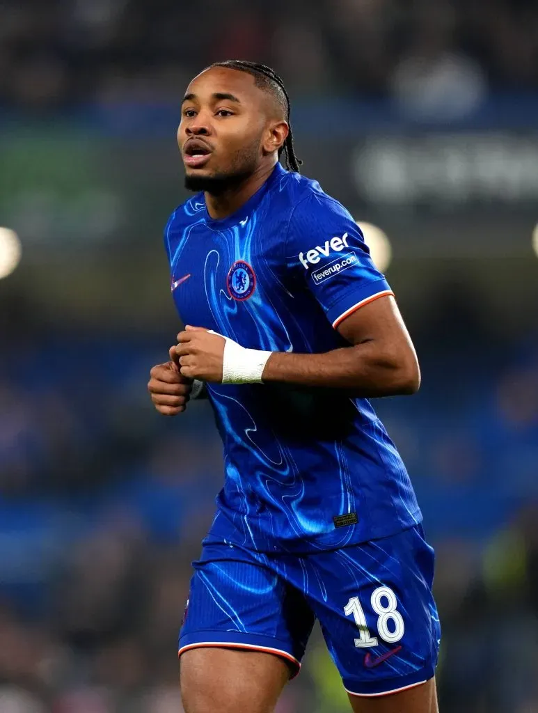 Nkunku, do Chelsea, já foi ligado a diversos clubes e já foi cotado se juntar ao Manchester United. Foto: IMAGO / PA Images