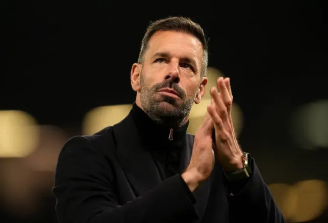 Ruud van Nistelrooy ainda no comando de Manchester United. Foto: IMAGO / PA Images.F