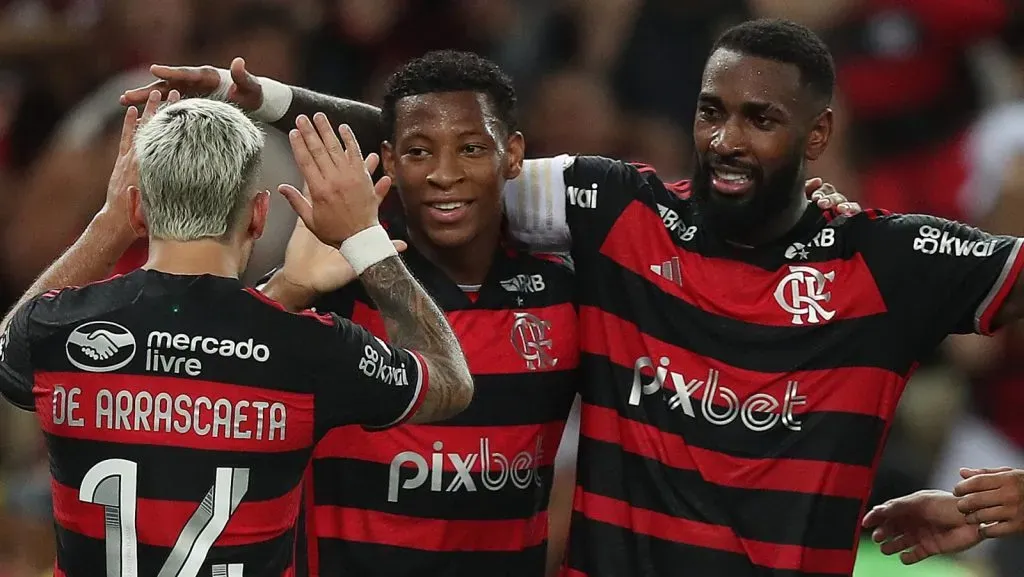 Atletas do Flamengo (Photo by Wagner Meier/Getty Images)