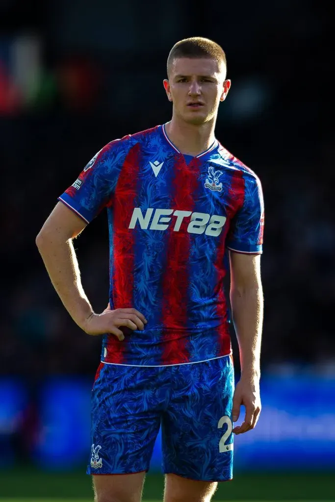 Adam Wharton, de apenas 20 anos, do Crystal Palace, é alvo do Arsenal, que já quer fechar em janeiro. Foto: IMAGO / Pro Sports Images