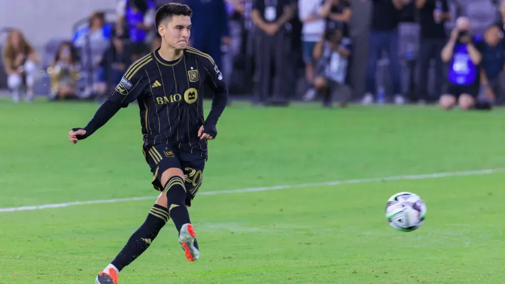 Eduard Atuesta em partida pelo LAFC (foto: IMAGO / ZUMA Press Wire)
