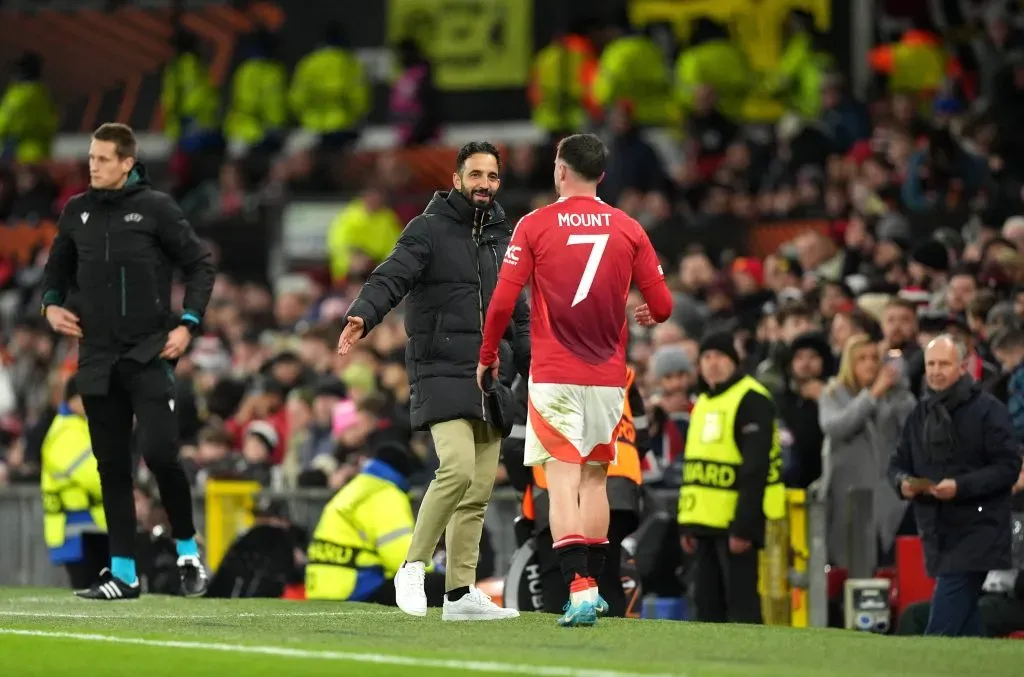 Antony teve a sua chance com Ruben Amorim pelo Manchester United. foto: IMAGO / PA Images