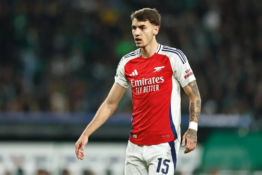 Kiwior pelo Arsenal. foto: IMAGO / AFLOSPORT
